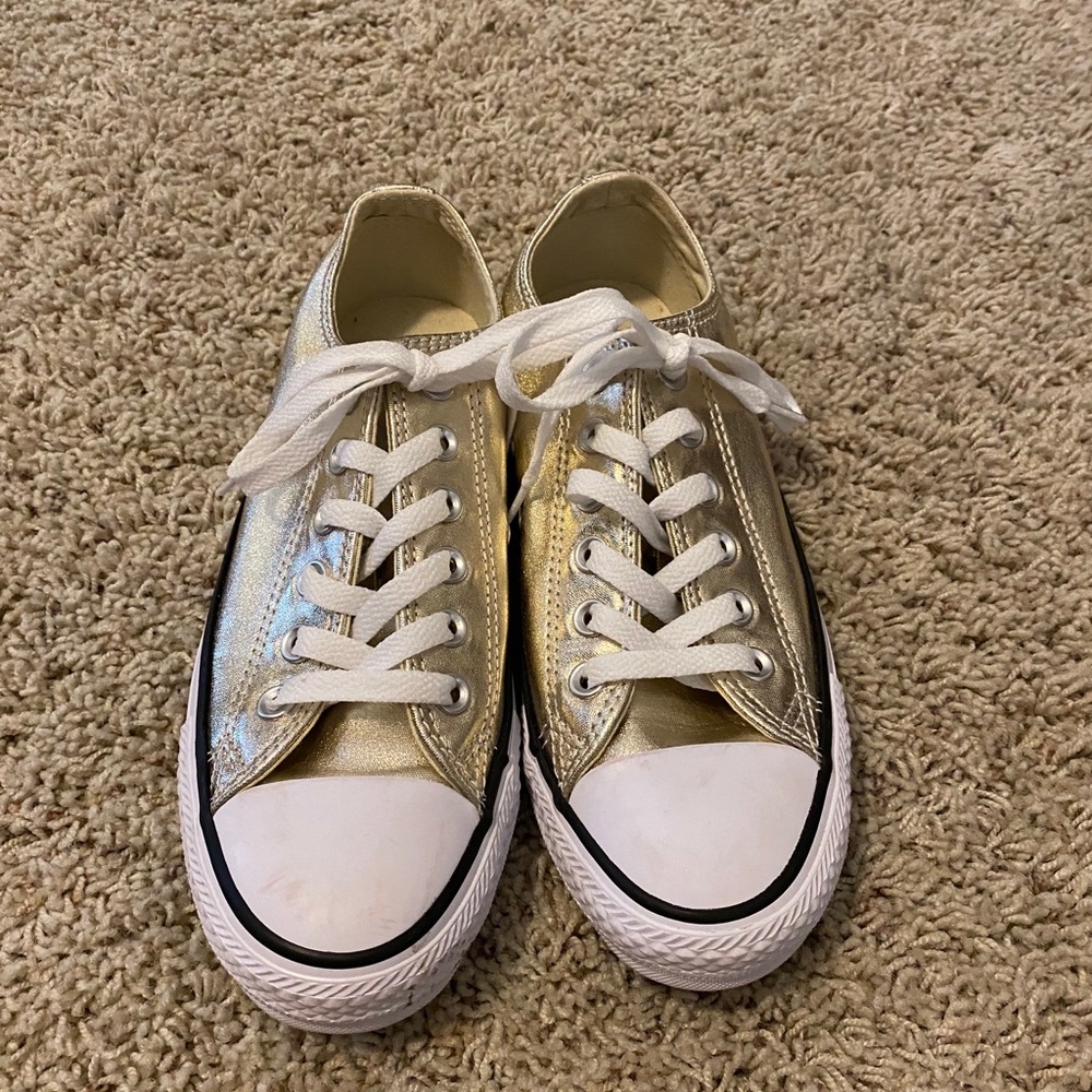 Gold Converse!
